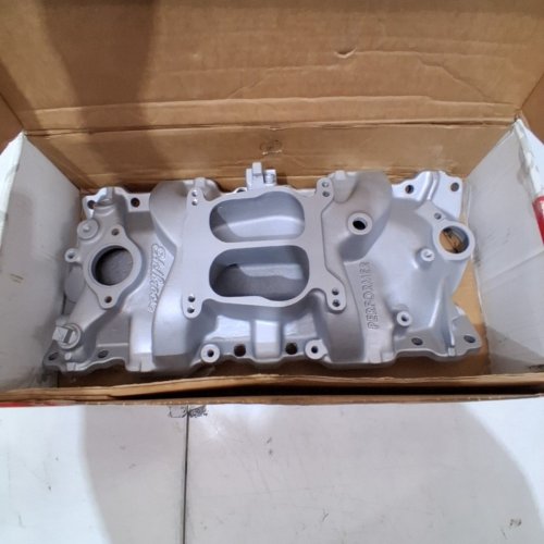 EDELBROCK PERFORMER INTAKE MANIFOLD FITS VARIOUS SMALL BLOCK CHEVROLET/GMC MODELS 1955-1986 (MODEL: 2101) image 6
