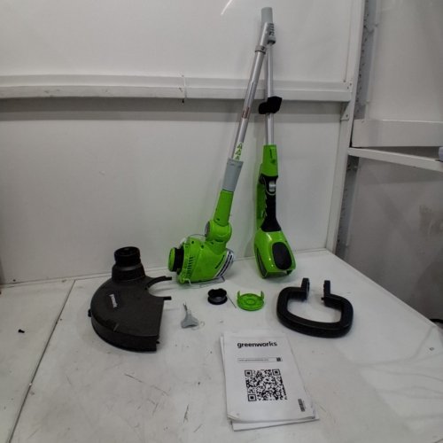GREENWORKS LITHIUM ION 40V CORDLESS STRING LAWN TRIMMER *TOOL ONLY* - 13" PATH - GREEN (MODEL: STF305) image 2