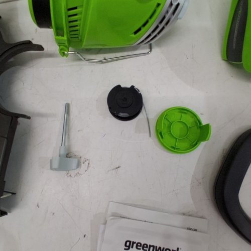 GREENWORKS LITHIUM ION 40V CORDLESS STRING LAWN TRIMMER *TOOL ONLY* - 13" PATH - GREEN (MODEL: STF305) image 3