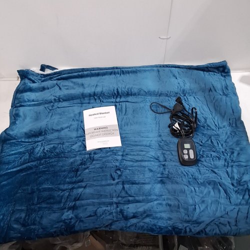 EYDNA ELECTRIC HEATED BLANKET - 84" X 90" QUEEN - TEAL - (: DPLPQ-SD-BL-QF) image 4