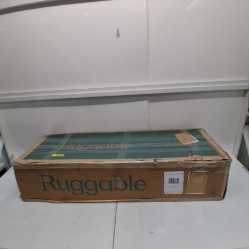 RUGGABLE LORA WASHABLE INDOOR AREA RUG - 8FT X 10FT - IVORY & NATURAL image 5