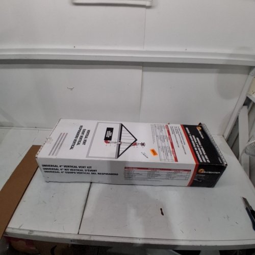 MR HEATER UNIVERSAL VERTICAL VENT KIT FOR UNIT HEATERS - 4" X 36" - SILVER (MODEL: F102848) image 6