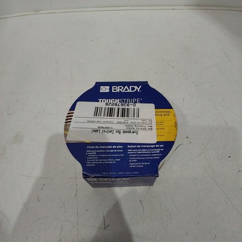 BRADY TOUGHSTRIPE NONABRASIVE FLOOR MARKING TAPE - 2" X 100FT - WHITE image 2