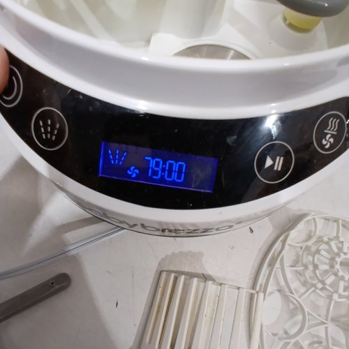 BABYBREZZA BOTTLE WASHER PRO 3-IN-1 WASHER/STERILIZER/DRYER - HOLDS 4 BOTTLES - BLACK/WHITE (MODEL: BRZ0103) image 2