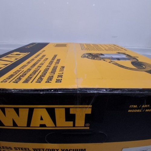 DEWALT PRO STAINLESS STEEL WET/DRY VACUUM - 8GAL/30L - 5HP - SILVER/BLACK (MODEL: DXV08S / 1671616A) image 3