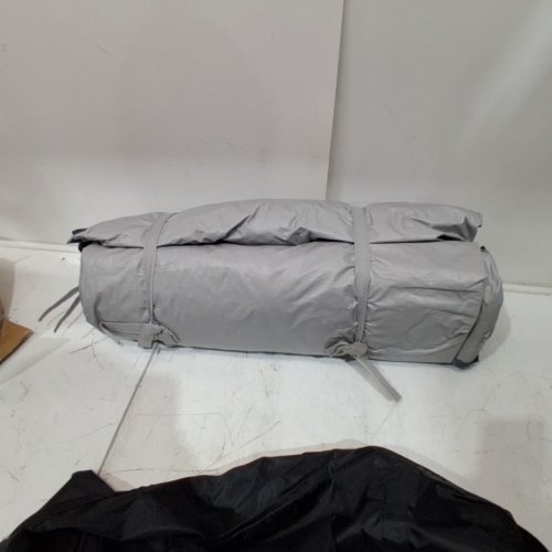4-PERSON UNP STRAIGHT WALL CABIN TENT WITH RAINFLY (MODEL: UNP-8772-GY) image 2