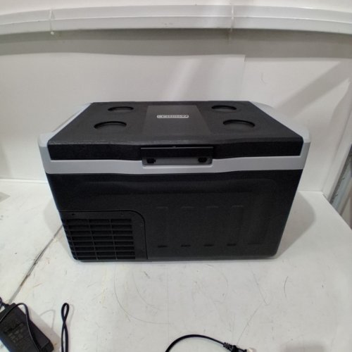 EUHOMY ELECTRIC COOLER PORTABLE FREEZER WITH APP CONTROL - 12V, 22QT(20L) - BLACK (MODEL: CFZ-20) image 3