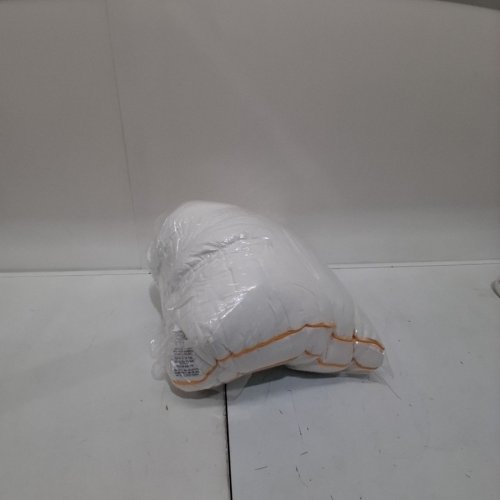 ARM & HAMMER SOFT JUST LIKE DOWN SLEEP PILLOW - QUEEN - WHITE/ORANGE image 3