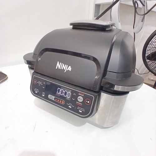 NINJA FOODI 4-IN-1 INDOOR GRILL/AIR FRYER - BLACK (AG300C15) image 2