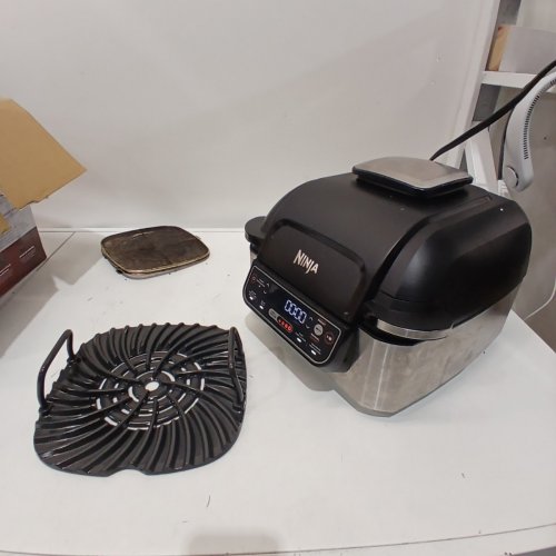 NINJA FOODI 4-IN-1 INDOOR GRILL/AIR FRYER - BLACK (AG300C15) image 3