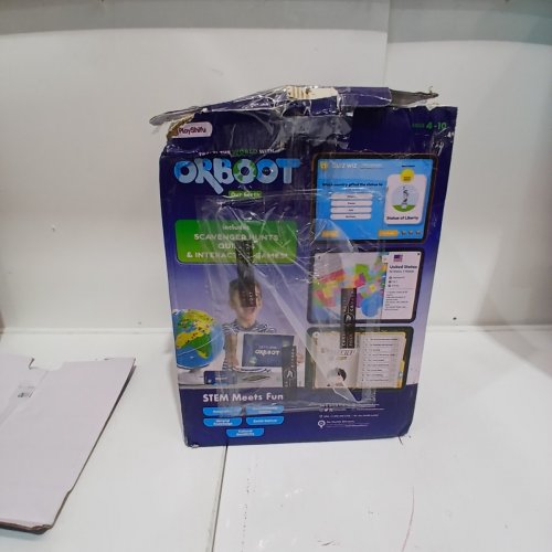 PLAYSHIFU ORBOOT EARTH EDUCATIONAL GLOBE INTERACTIVE AR WORLD GLOBE - STEM TOY GIFT - 10" GLOBE - SILVER, GREEN AND BLUE - (MODEL: SHIFU014) image 3