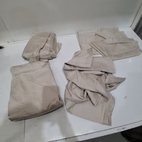 6PC GLUCKSTEIN STUDIO BERKELEY SHEET SET - QUEEN - BEIGE (MODEL: 2200101) image 3