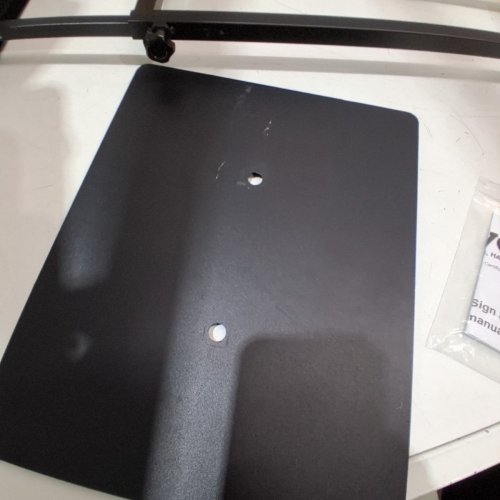 ADJUSTABLE HEIGHT POSTER STAND - 4"-75" - BLACK (MODEL: SW-03) image 3