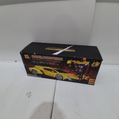 BIG SIZE TRANSFORMING REMOTE CONTROL ROBOT CAR - 1:10 SCALE - YELLOW (ITEM: 2399-1) image 4