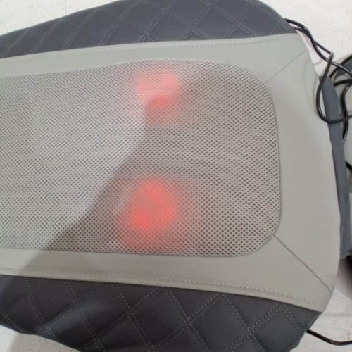 SNAILAX SHIATSU BACK MASSAGER WITH HEAT - 44.1” × 16.7” × 5.9” - GREY (MODEL: SL-22A5) image 3