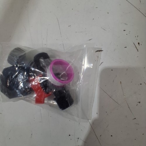 MINI BALL VALVE SWITCH CONNECTOR - BLACK/RED image 3