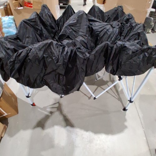 GARVEE PORTABLE POP-UP CANOPY TENT SHELTER - 10FT X 10FT - BLACK (MODEL: PHO_10AU2AY0) image 2