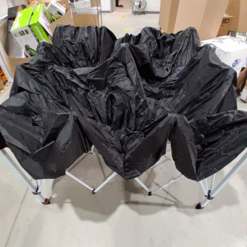 GARVEE PORTABLE POP-UP CANOPY TENT SHELTER - 10FT X 10FT - BLACK (MODEL: PHO_10AU2AY0) image 3