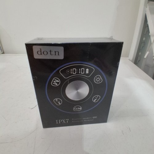DOTN WIRELESS WATERPROOF FLOATING SHOWER SPEAKER - BLACK (MODEL: Q90) image 2
