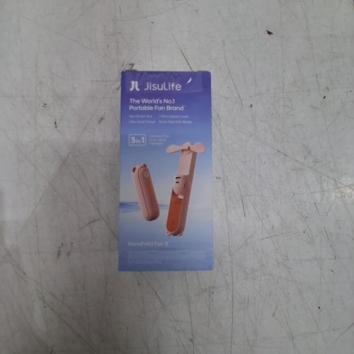 JISULIFE 3-IN-1 HANDHELD MINI FAN 8 - PINK image 5