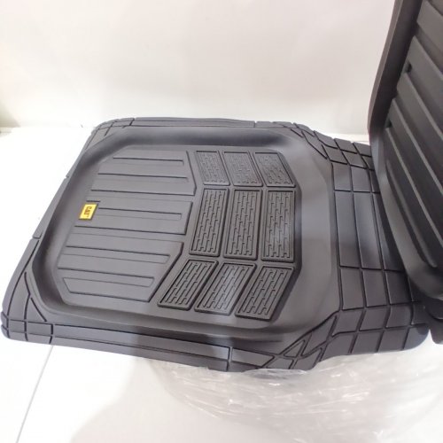 CAT BDK AUTOMOTIVE FLOOR MATS - UNIVERSAL FIT - BLACK (MODEL: CAOF-9013-BK) image 2