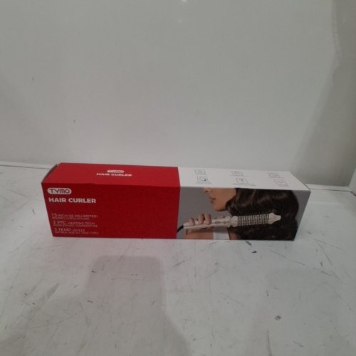 TYMO STYLUX MULTI-USE THERMAL BRUSH HAIR CURLER - 1.7" - GOLD (MODEL: HC305G) image 4