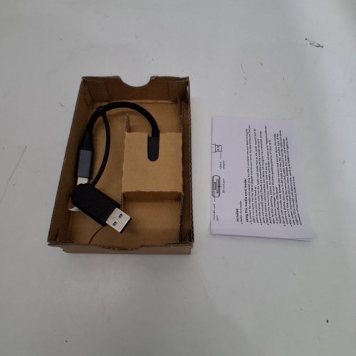 HEYDAY MEDIA CARD READER WITH USB-C AND USB-A CONNECTOR FOR SD AND MICROSD CARDS - UP TO 90MBPS - BLACK image 3