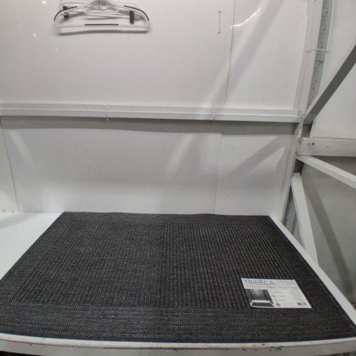 TRIBECA INDOOR/OUTDOOR MAT - 30" X 47" - GREY/BLACK (MODEL: 1890009) image 2