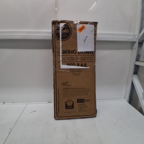 REGALO SWING-DOWN DOUBLE SIDED MESH BED RAIL - 20"X43" - WHITE (MODEL#: 2250-DS) image 4