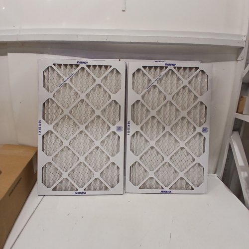 6PK AEROSTAR PLEATED AIR FILTER - MERV 8 - 16" X 25" X 1" - WHITE (MODEL: P25S.011625-6) image 2