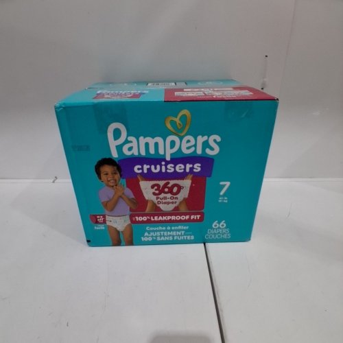 66PK PAMPERS CRUISERS 360° DIAPERS - SIZE 7 image 3