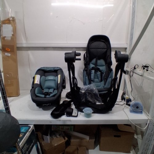 EVENFLO OMNI ULTRA TRAVEL CAR SEAT AND STROLLER SYSTEMWITH REVOLVE180 LITEMAX - 3 TO 50LBS - GREEN/BLACK (MODEL:TS160112514C) image 4