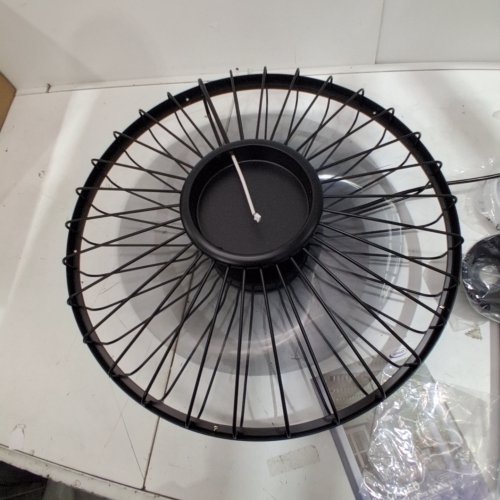 DEPULEY WATERPROOF OUTDOOR HANGING CEILING FAN WITH 3000K - 6500K LED LIGHT AND REMOTE - BLACK (MODEL: WS-FPZ192-18C) image 2