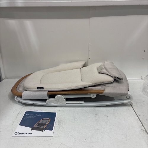 MAXI-COSI KORI FOLDABLE ROCKER WITH STATIONARY FEET - HORIZON SAND (MODEL: 25007CGMT) image 2