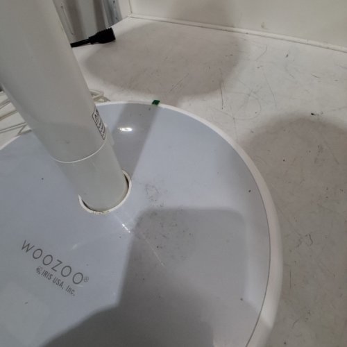 WOOZOO BY IRIS 360°PEDESTAL FAN WITH REMOTE- WHITE/GREY (MODEL: STF-360DC/1747373) image 6