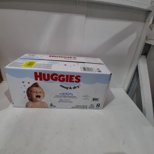 80PK HUGGIES SNUG & DRY DIAPERS - SIZE 8 - MICKEY MOUSE image 3