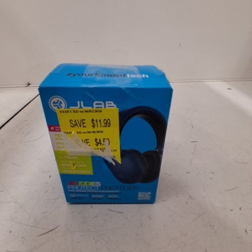 KIDS JLAB JBUDDIES PROTECT HEARING PROTECTION EARMUFFS - OSFM - NAVY BLUE (MODEL: PHJKPROTECTRNVY6) image 5