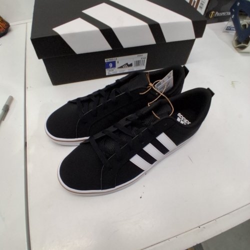 MEN'S ADIDAS VS PACE 2.0 RUNNING SHOE - SIZE 9 - BLACK (STYLE: 1904189) image 2