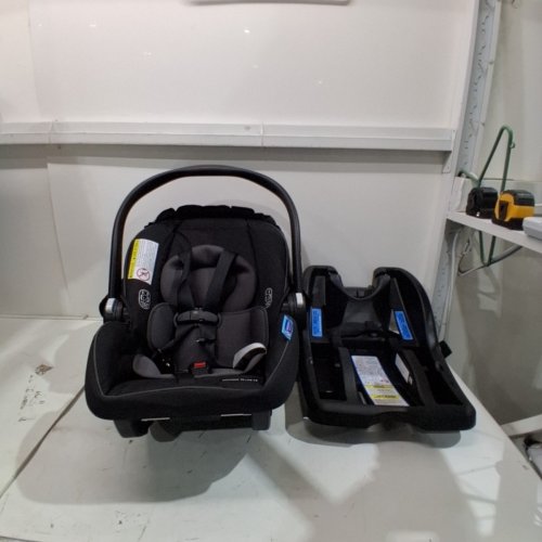 GRACO SNUGRIDE 35 LITE LX INFANT CAR SEAT - 35LB MAX- BLACK/GREY (MODEL: 2143034) image 3