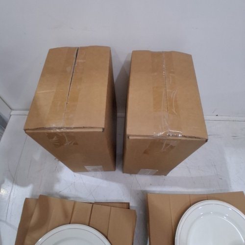 16PC OVER&BACK DINNERWARE SET -ASSORTED SIZE - IVORY (MODEL: 1901777) image 3