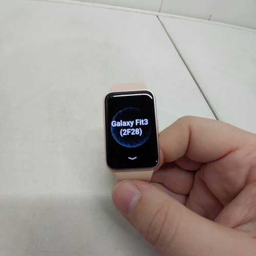 SAMSUNG GALAXY FIT3 BLUETOOTH FITNESS TRACKING SMART BAND - PINK GOLD (MODEL: ‎SM-R390) image 3