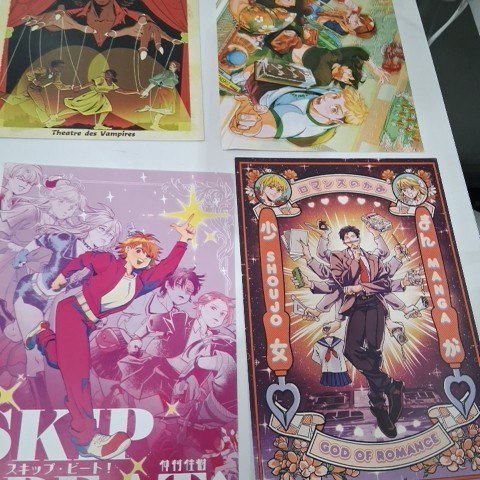 8PK ASSORTED COMIC ART PRINT POP CULTURE POSTERS - 12" X 8" - ASSORTED COLORS image 4