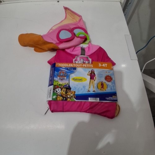 2PC GIRLS DISGUISE PAW PATROL SKYE COSTUME - 3-4T - BROWN/PINK image 2