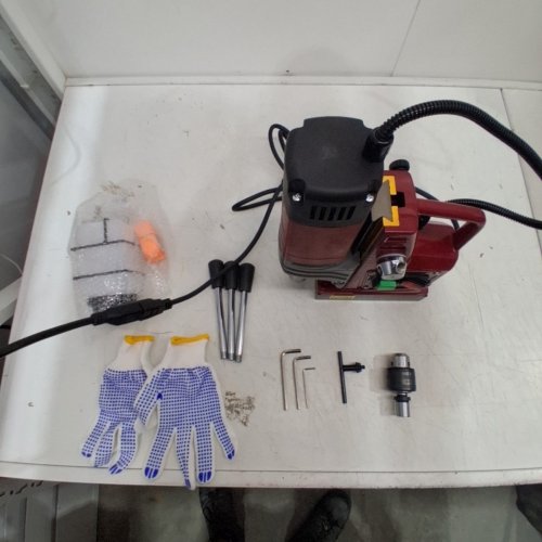 GARVEE MAGNETIC BASE DRILL PRESS - 1.57" BORING DIAMETER - 1450W - 820RPM - RED (MODEL: 8840) image 3
