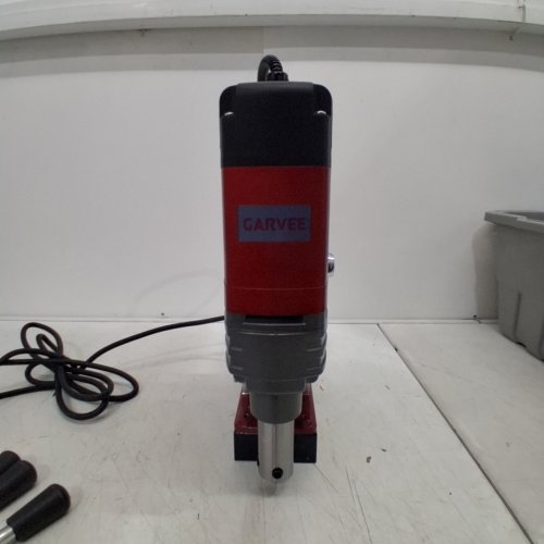GARVEE MAGNETIC BASE DRILL PRESS - 1.57" BORING DIAMETER - 1450W - 820RPM - RED (MODEL: 8840) image 5