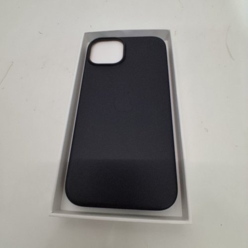 APPLE LEATHER CASE WITH MAGSAFE FOR IPHONE 14 - MIDNIGHT (MODEL: A2906) image 2