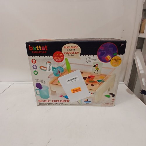 20PC BATTAT EDUCATION BRIGHT EXPLORER LIGHT BOX PLAYSET - AGES 3+ - MULTI-COLOUR - (MODEL: ‎BE3737Z) image 5