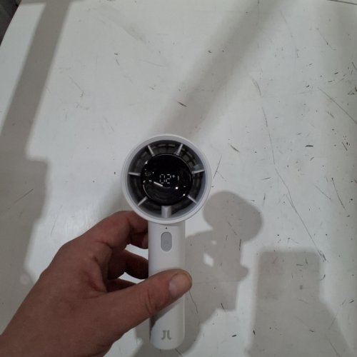 JISULIFE HANDHELD FAN - WHITE (MODEL: 6789239) image 2