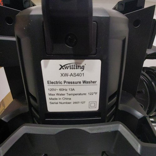 XWILLING ELECTRIC PRESSURE WASHER - 2800 PSI - GREEN / BLACK (MODEL: XW-AS401) image 3