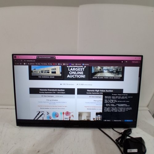 SAMSUNG FLAT SCREEN IPS MONITOR WITH GAME PICTURE MODE & SUPER SLIM DESIGN - 24" - 120HZ, 1080P HD - BLACK (MODEL: LS24F320GANXZA) image 2